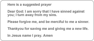 sinners prayer of salvation