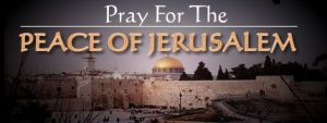 pray for peace of jerusalem logo